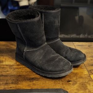 UGG Black Suede Boots